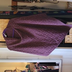 JJill asymmetrical poncho